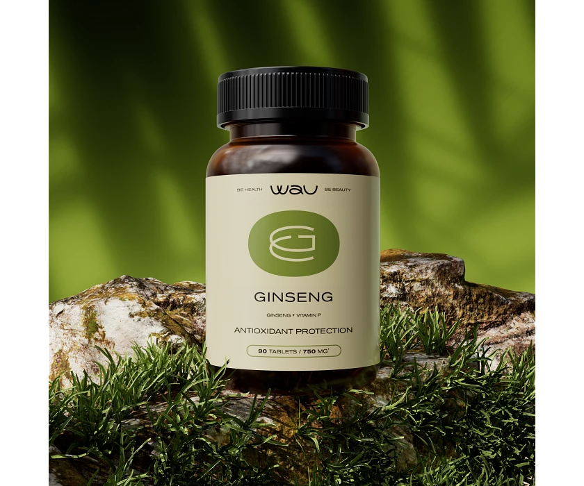 картинка GINSENG + VITAMIN P WAU