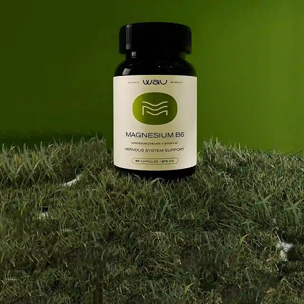 картинка MAGNESIUM CHELATE + B6 WAU